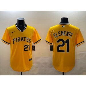 Mens Kids Youths Womens Roberto Clemente Stitched Jersey